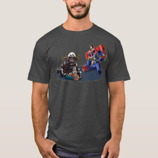 Robbie en Optimus T-shirt