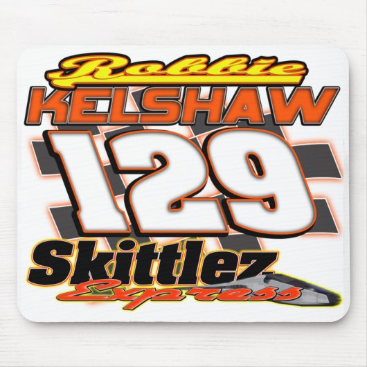 Robbie Kelshaw MousePad Muismat (Voorkant)