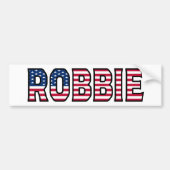 Robbie Name Vorname USA Aufkleber Sticker Auto (Voorkant)