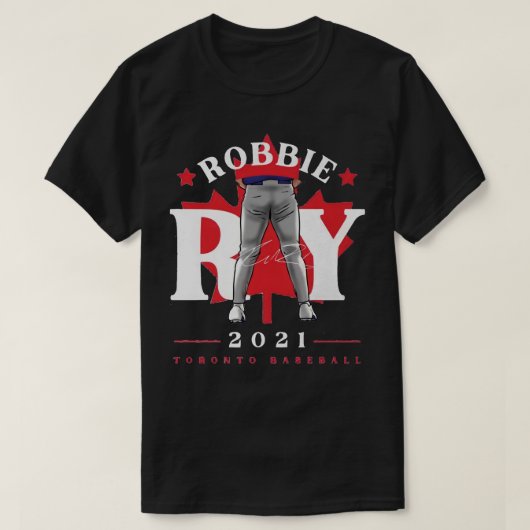 Robbie Ray dichte broek T-shirt (Design voorkant)