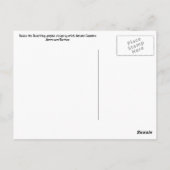 Robbie Steampunk Dog Briefkaart (Achterkant)