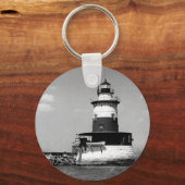 Robbins Reef Lighthouse Sleutelhanger (Voorkant)
