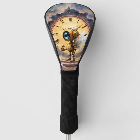 Robby de Gevleugelde Tijdbewaker – Wings of Time S Golfheadcover (Voorkant)