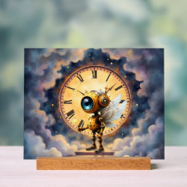 Robby de gevleugelde tijdhouder – Wings of Time-se Acryl Bord