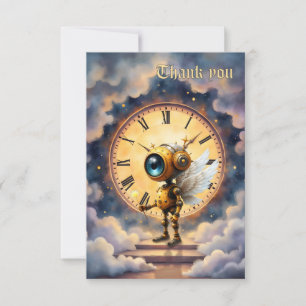 Robby de gevleugelde tijdhouder – Wings of Time-se Bedankkaart