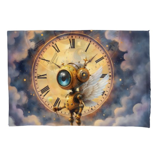 Robby de Gevleugelde Tijdhouder – Wings of Time-se Kussensloop (Voorkant)