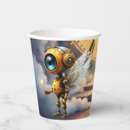 Robby de gevleugelde tijdhouder – Wings of Time-se Papieren Bekers