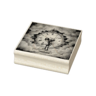 Robby de gevleugelde tijdhouder – Wings of Time-se Rubberstempel