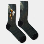 Robby de gevleugelde tijdhouder – Wings of Time-se Sokken (Rechts)