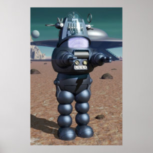 Robby de robot poster