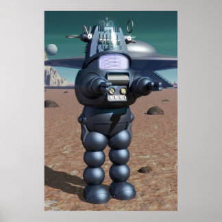 Robby de robot poster