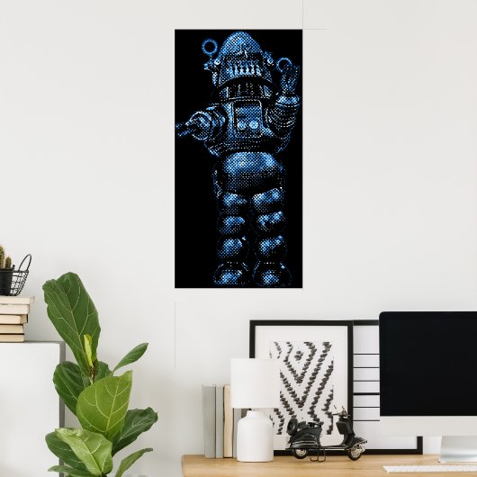 Robby De Robot Poster (Thuiskantoor)