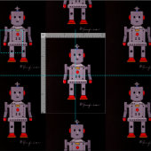 Robby de Robot Stof (Delen)