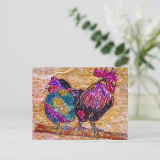 Robby en Esmerelda Briefkaart (Staand voorkant)