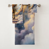 Robby the Winged Timekeeper – Wings of Time Series Bad Handdoek (Insitu)