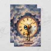 Robby the Winged Timekeeper – Wings of Time Series Bedankkaart (Voorkant / Achterkant)