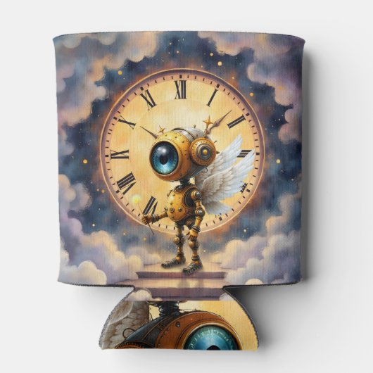 Robby the Winged Timekeeper – Wings of Time Series Blikjeskoeler (Achterkant)