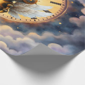 Robby the Winged Timekeeper – Wings of Time Series Cadeaupapier (Hoek)