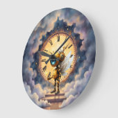 Robby the Winged Timekeeper – Wings of Time Series Grote Klok (Hoek)