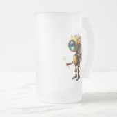 Robby the Winged Timekeeper – Wings of Time Series Matglas Bierpul (Voorkant rechts)