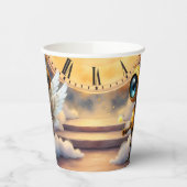 Robby the Winged Timekeeper – Wings of Time Series Papieren Bekers (Links)