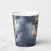 Robby the Winged Timekeeper – Wings of Time Series Papieren Bekers (Rechts)