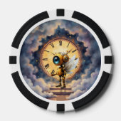 Robby the Winged Timekeeper – Wings of Time Series Poker Chips (Voorkant)