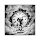 Robby the Winged Timekeeper – Wings of Time Series Rubberstempel (Afrduk)