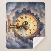 Robby the Winged Timekeeper – Wings of Time Series Sherpa Deken (Voorkant)