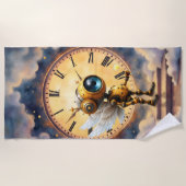 Robby the Winged Timekeeper – Wings of Time Series Strandlaken (Voorkant)