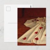 Robe, blokjes en bed briefkaart (Voorkant / Achterkant)