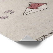 Robe de Gabardine - Gerda Wegener Poster (Hoek)