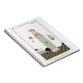 Robe de linon Charles Martin, Mode Illustratie Notitieboek (Rechterzijde)