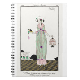 Robe de linon Charles Martin, Mode Illustratie Notitieboek