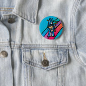 Robe flair. ronde button 5,7 cm (In situ)