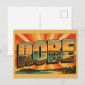 Robe South Australia Kust Erfgoed Dorp Kunst Briefkaart (Voorkant / Achterkant)
