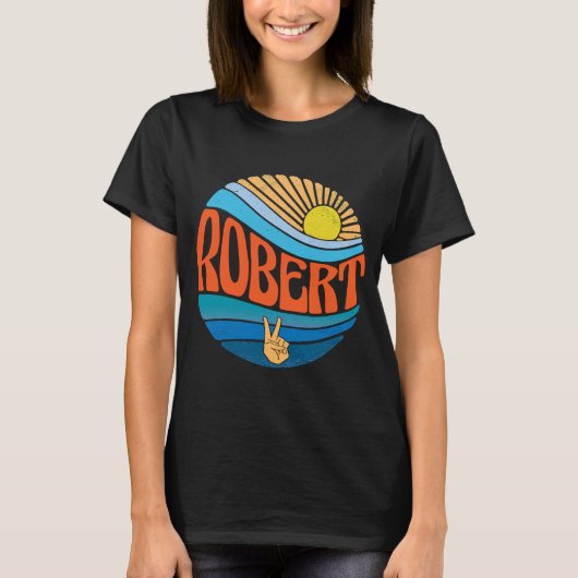 Rober  Sunset Robert Groovy Tie Dye T-shirt (Voorkant)