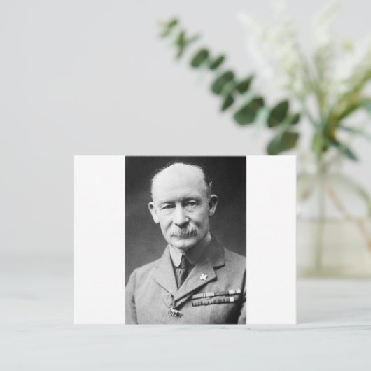 Robert Baden-Powell Briefkaart (Staand voorkant)