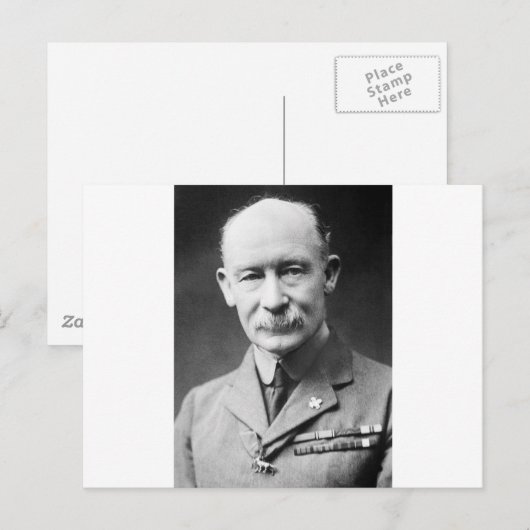 Robert Baden-Powell Briefkaart (Voorkant / Achterkant)