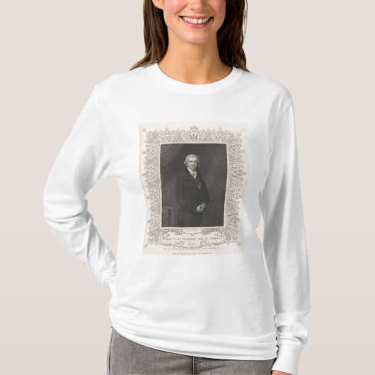 Robert Banks Jenkinson, 2e graaf van Liverpool T-shirt (Voorkant)