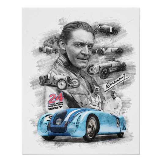 Robert Benoist Perfect Poster (Voorkant)