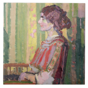 Robert Bevan, c.1913 (olie op doek) Tegeltje