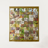 Robert Bruce Horsfall Birds Collage Wandkleed (Voorkant)