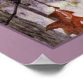 Robert Bruce Horsfall Blue Jay Faux Matte Poster (Hoek)