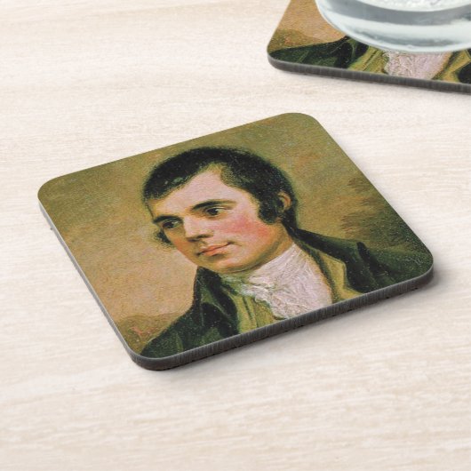 Robert Burn, die Burn's avond viert Onderzetter (Linkerzijde)