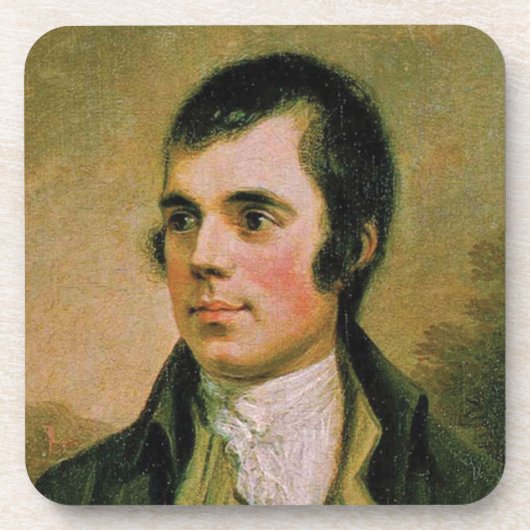 Robert Burn, die Burn's avond viert Onderzetter (Voorkant)