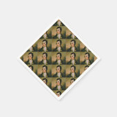 Robert Burn, die Burn's avond viert Servetten (Hoek)