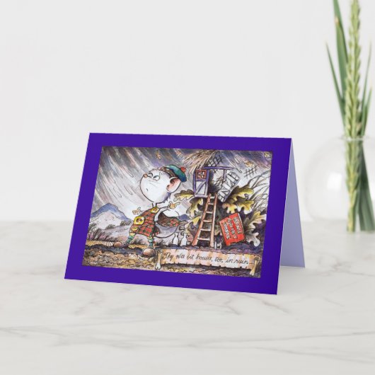 Robert Burns aan een Kaart van de Poëzie van de (Voorkant)