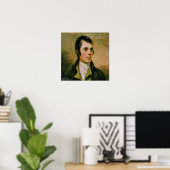 Robert Burns & beroemd verdenking citaat poster (Thuiskantoor)