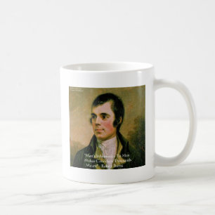Robert Burns beroemde quote Koffiemok